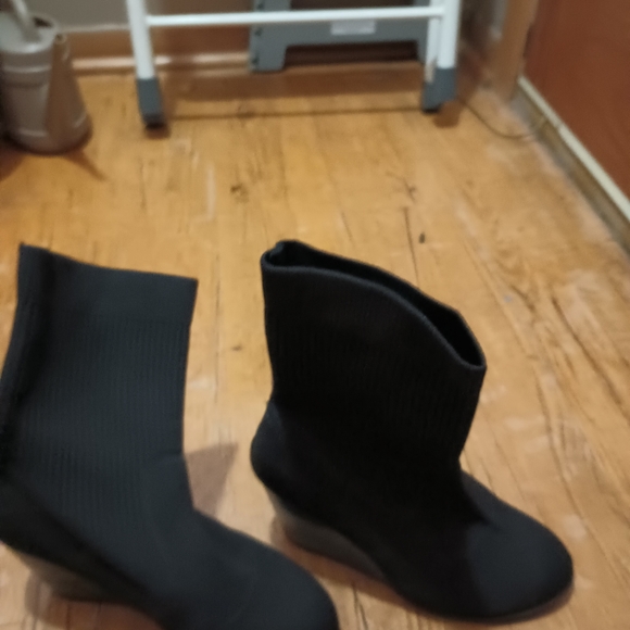 Sock wedge boots - Picture 5 of 5